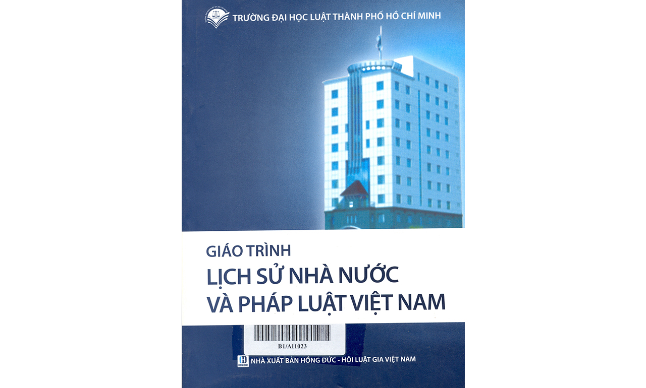 Lịch Sử Nhà Nước Và Pháp Luật Việt Nam – TS Nguyễn Thị Thương Huyền