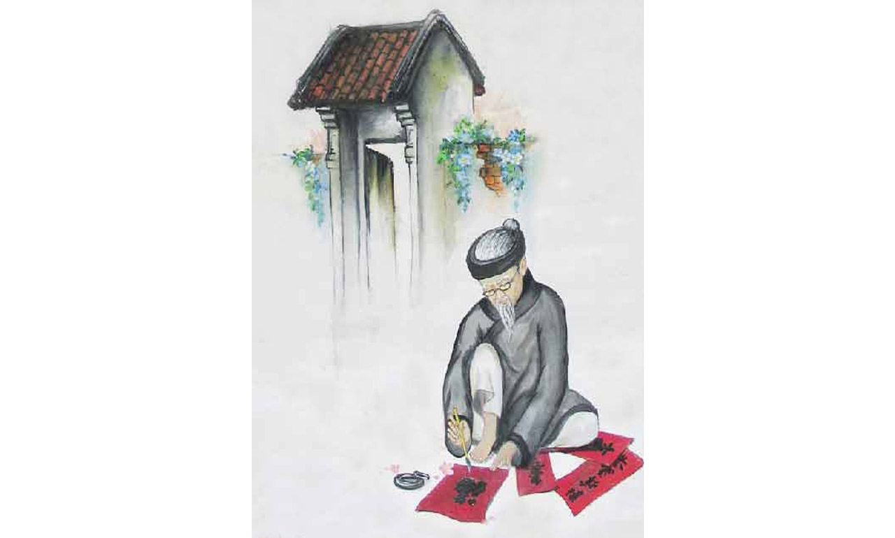 Quán Ông Đồ Áo Trắng – Hoàng Phủ Ngọc Phan