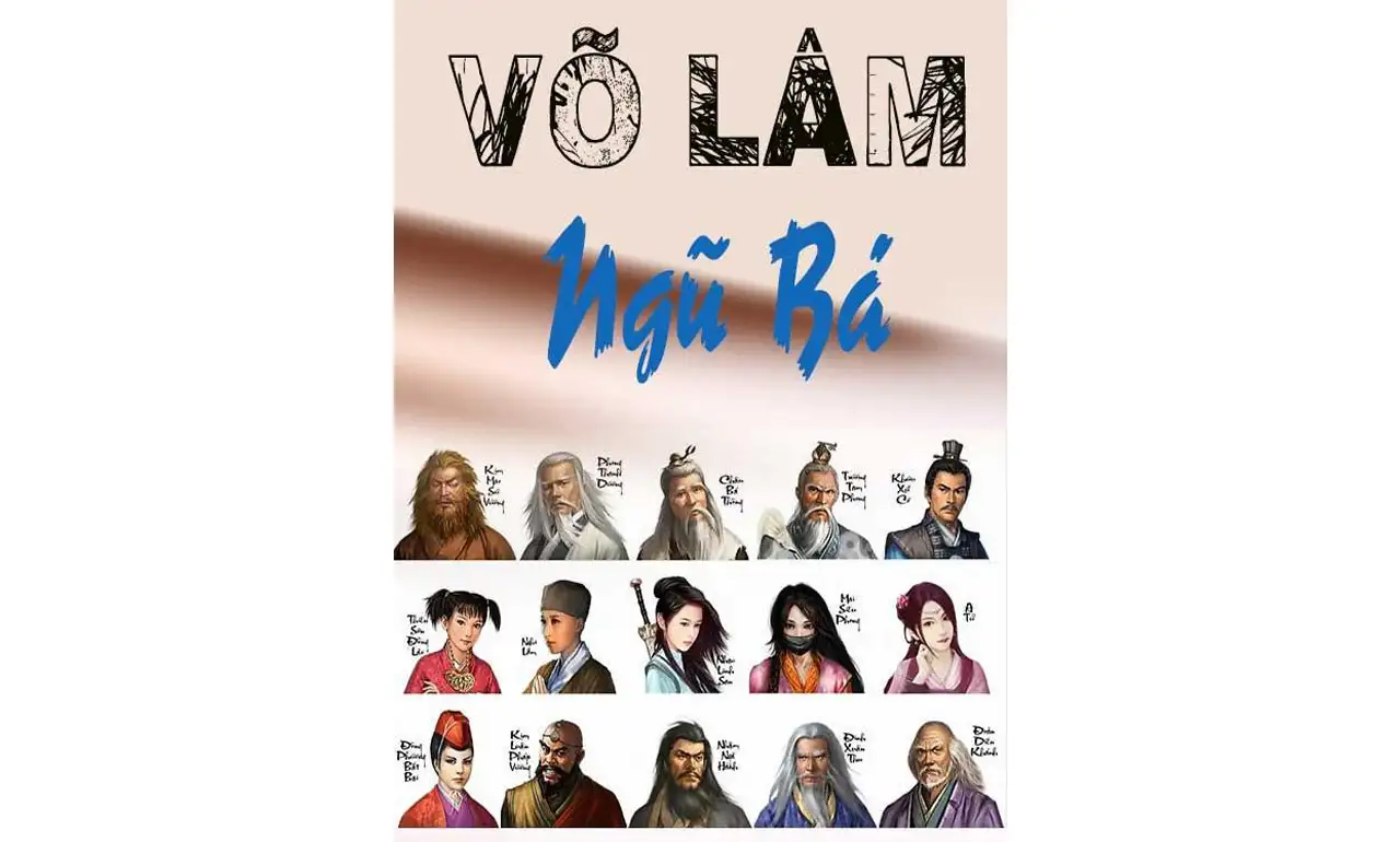 Võ Lâm Ngũ Bá – Kim Dung